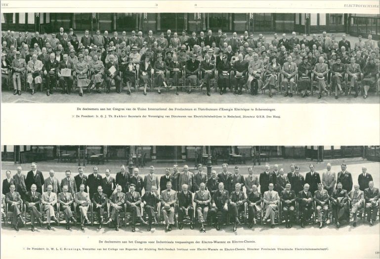 Congres Union Internationale des Producteurs et Distributeurs d'Energie Electrique 1936