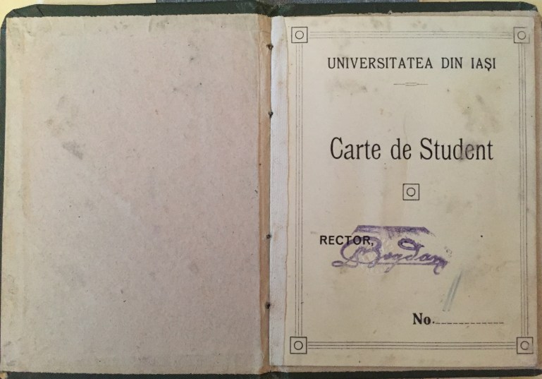 I Solomon Carte student 1911-1912 p1