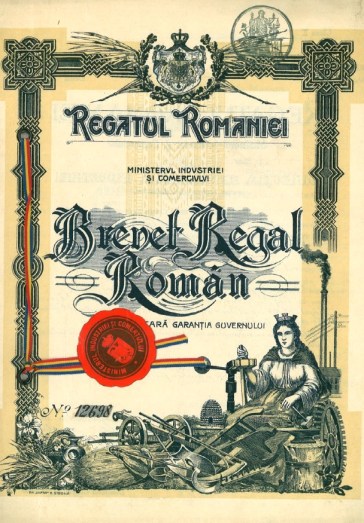 1926 -Brevet Romania